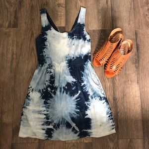 American Eagle Denim Acid Dress